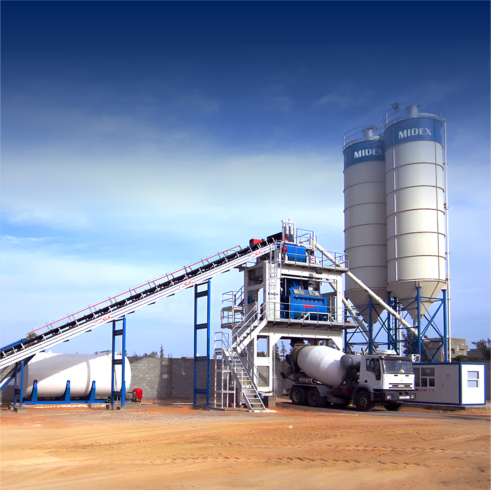Turnkey concrete plants